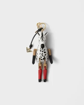 Animal Key Ring Charm with Metal Ring