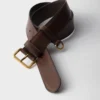 Antiqued Leather Belt