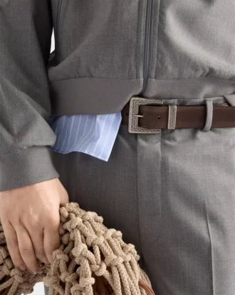 Antiqued Leather Belt