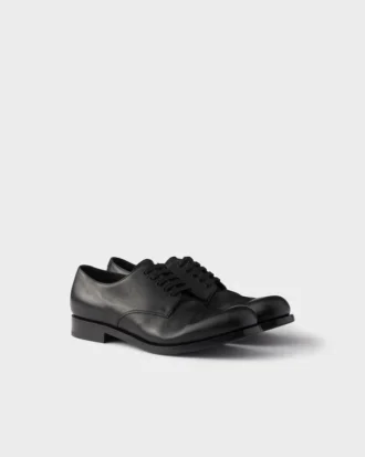 antiqued leather laced derby shoes 1 330x413 - Antiqued Leather Laced Derby Shoes