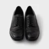 Antiqued Leather Laced Derby Shoes