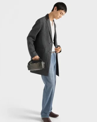 Antiqued Leather Shoulder Bag