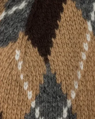 Argyle Knit Beanie