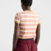 Bayadere Stripe Jersey T-Shirt