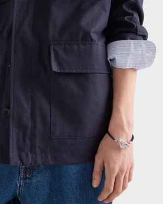 Braided Nappa Leather Bracelet