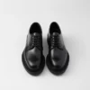 Brushed Leather Derby Shoes