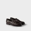 Brushed Leather Loafers