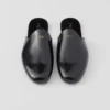 Brushed Leather Slippers
