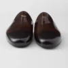 Brushed Leather Slippers