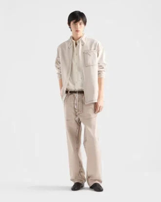 Bull Denim Zipper Shirt