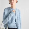 Cable-Knit Re-Cashmere Sweater