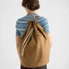 Canvas Drawstring Duffle Bag