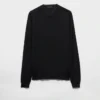 Cashmere and Silk Crew-Neck Sweater