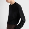 Cashmere and Silk Crew-Neck Sweater