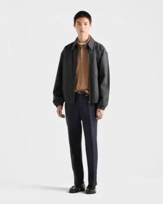 Cashmere and Silk Polo Shirt