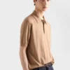 Cashmere and Silk Polo Shirt