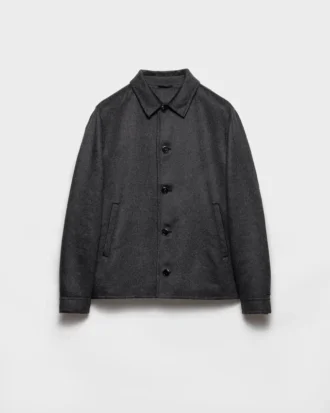 Cashmere Blouson Jacket