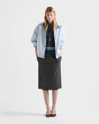 Chambray Skirt