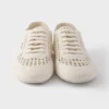 Collapse Crochet Laced Sneakers Collapse Crochet Laced Sneakers