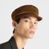 Corduroy Newsboy Cap