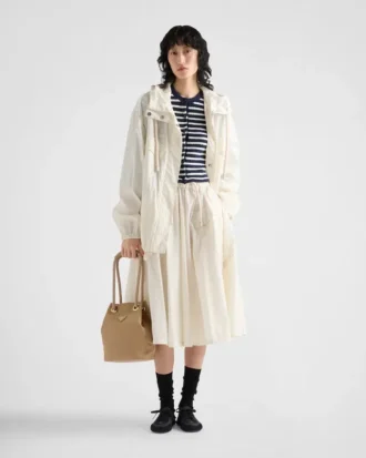 Cotton Boucla Cardigan