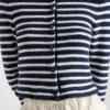 Cotton Boucla Cardigan