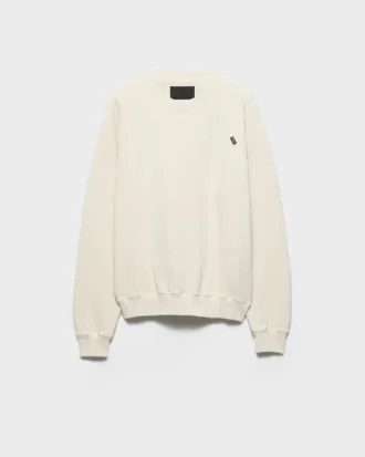 Cotton Crew-Neck Sweatshirt