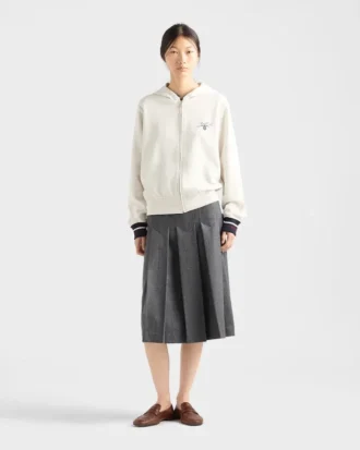 Cotton Fleece Zipper Hoodie