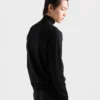 Cotton Mock Turtleneck Sweater
