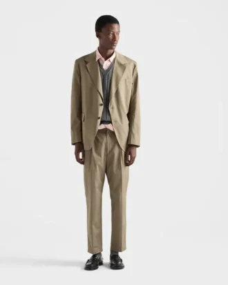 Cotton Pants with Key Ring