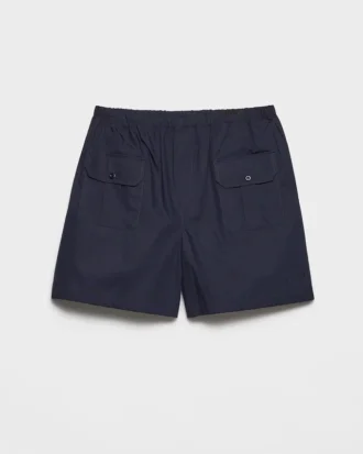 Cotton Poplin Bermudas