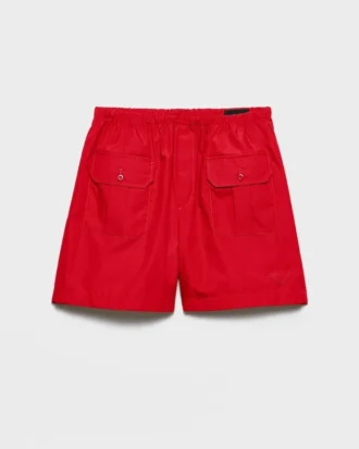 Cotton Poplin Bermudas
