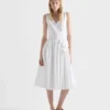 Cotton Poplin Dress