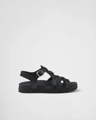 Crisscross Rubber Sandals