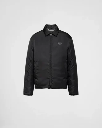 Cropped Re-Nylon Down Jacket