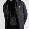 Cropped Re-Nylon Down Jacket