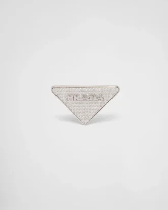 Crystal Logo Jewels Left Earring