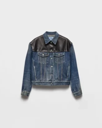 Denim and Leather Jacket