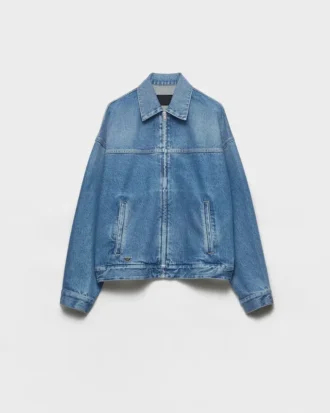Denim Blouson Jacket