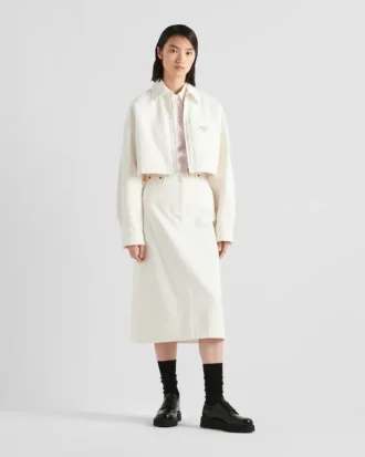 Denim Blouson Jacket