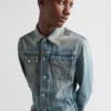 Denim Blouson Jacket