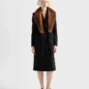 Double-Breasted Cashmere Coat