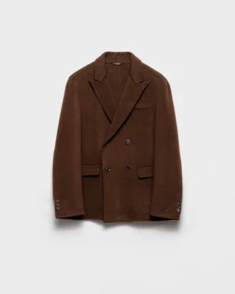 Double-Breasted Cashmere Jacket