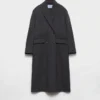 Double-Breasted Double Cashwool Coat