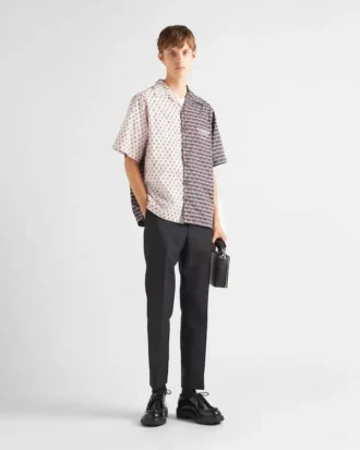 Double Match Cotton Shirt