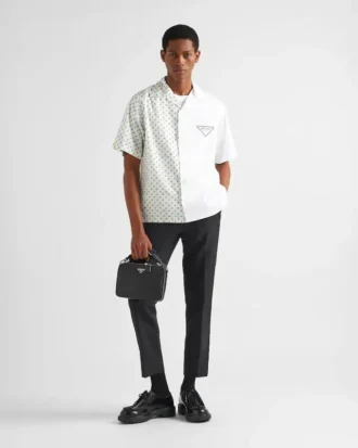 Double Match Cotton Shirt