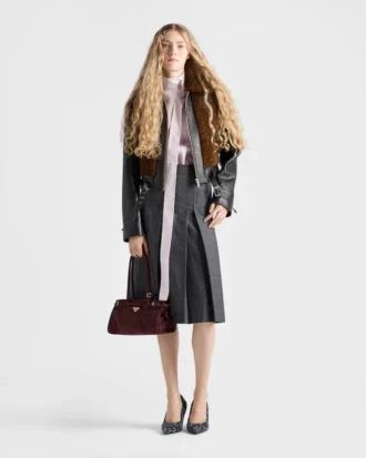 Embroidered Poplin Top