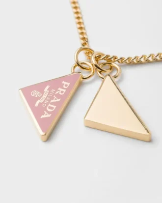 Enameled Metal Necklace