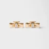 Eternal Gold Bow Earrings – Yellow Gold and Laboratory-Grown Diamonds
