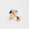 Eternal Gold Nano Heart Single Earring in Rose Gold